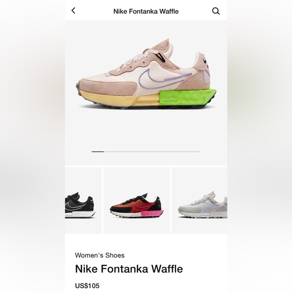 Nike Fontanka waffle shoes - Picture 4 of 4